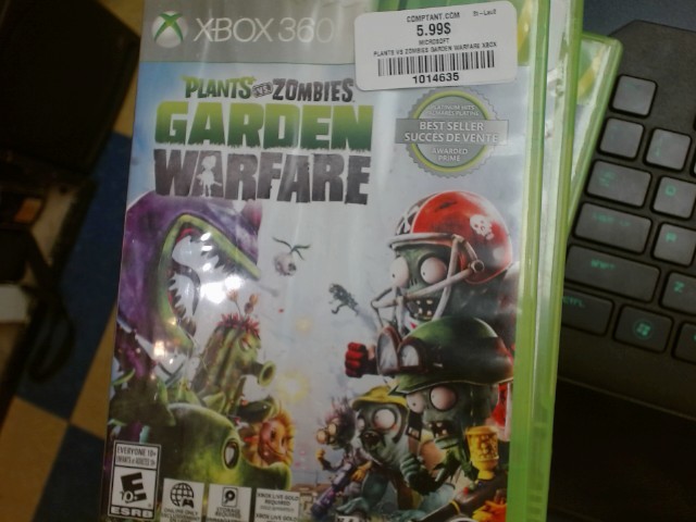 Plants vs zombies garden warfare xbox