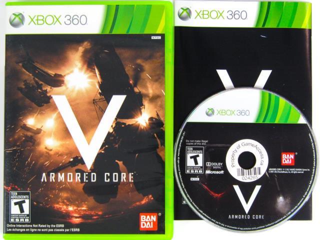 V armored core xbox360
