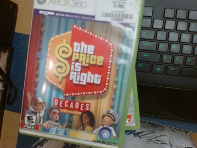 The price is right decades edition xbox