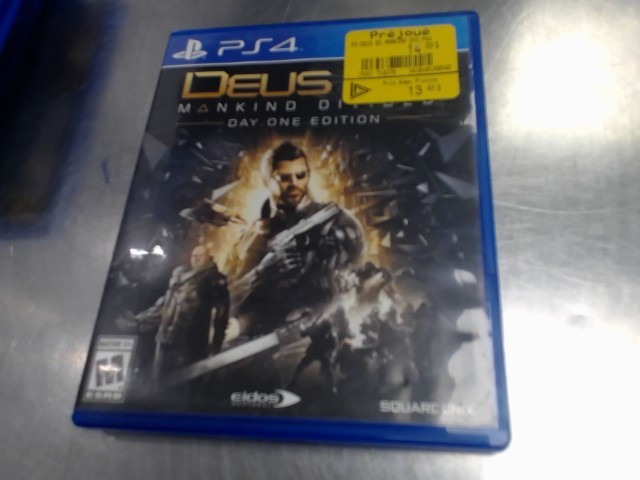 Deus ex mankind divided ps4