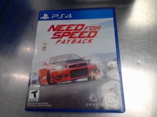 Need for speed payback ps4