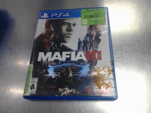 Mafia 3 ps4