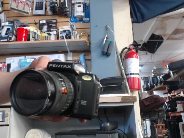 Camera + lentille