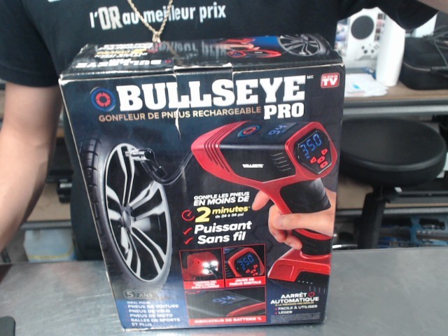 Gonfleur a pneu bullseye pro
