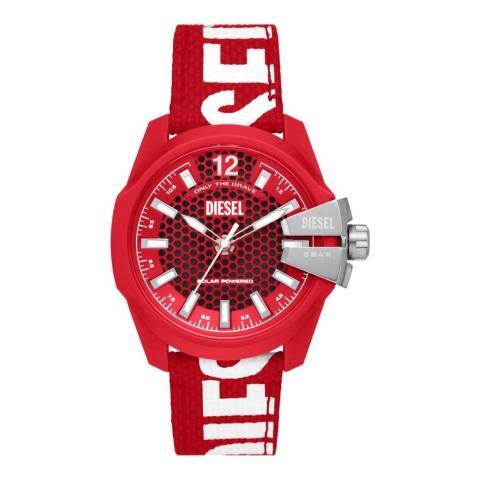 Montre rouge diesel