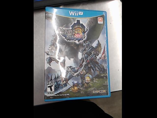Jeu nintendo wii u monster hunter ult 3