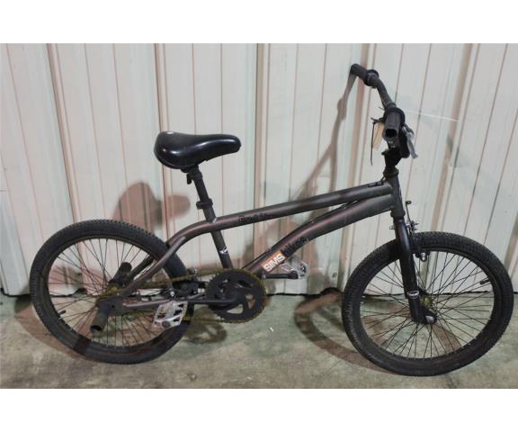 Velo bmx gris