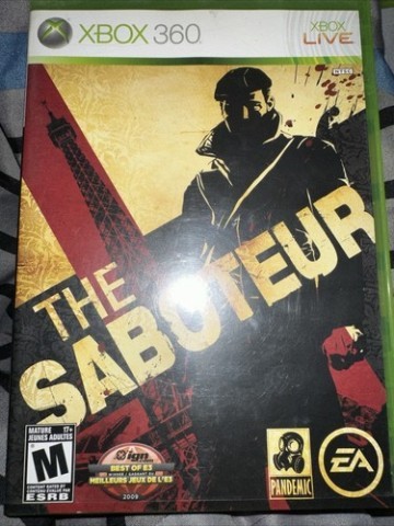 The saboteur xbox360 cib