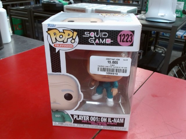 Figurine funko pop player 001 no 1223