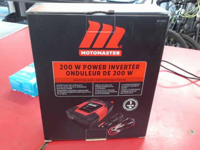 Power inverter 200w neuf en boite