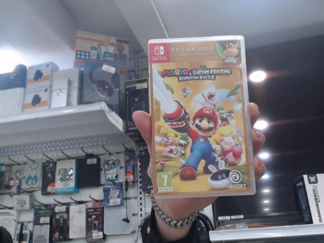 Mario + lapin cretin ed gold jeu switch