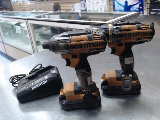 Kit 2 drills+2 batts+chargeur