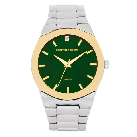 Geoffrey beene stainless watch