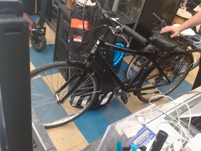 Velo de route avec guidon modifier