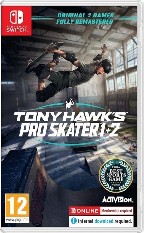 Tony hawk's pro skater 1&2