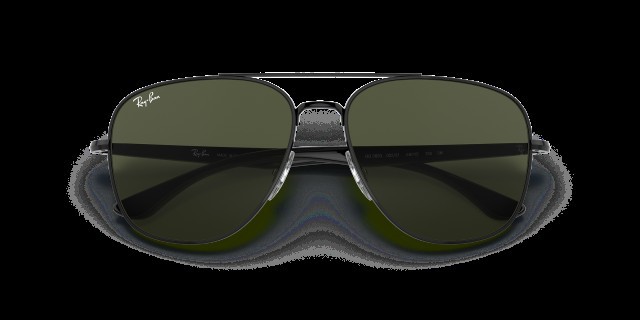 Lunette aviator rayban noir+ case