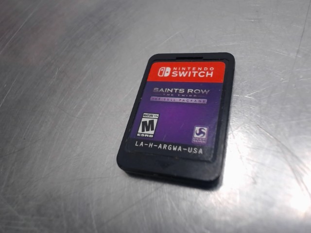 Saint row 3 remastered switch