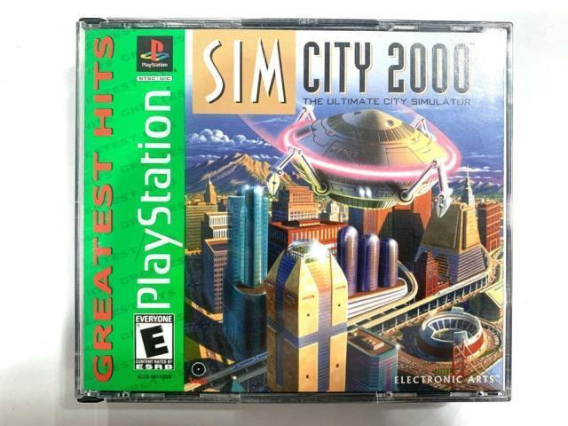 Sim city 2000 simulator ps1
