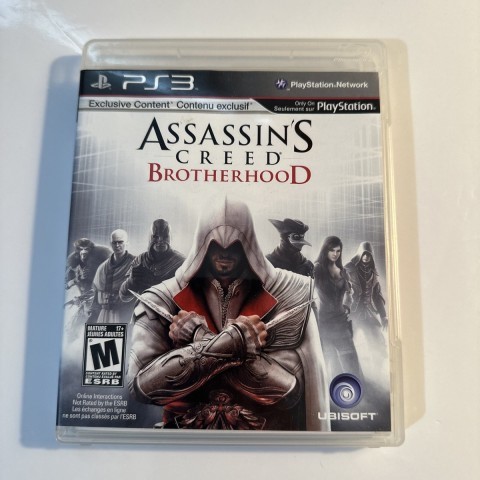 Assassins creed brotherhood ps3 ubisoft