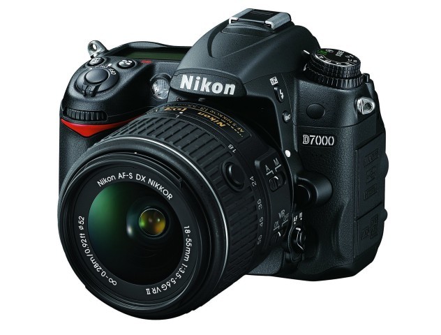 Camera nikon char bat 18-55 lens
