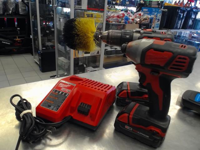Kit perceuse/impact milwaukee