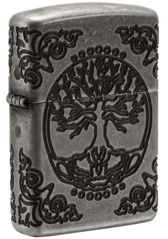 Lighter zippo light tree