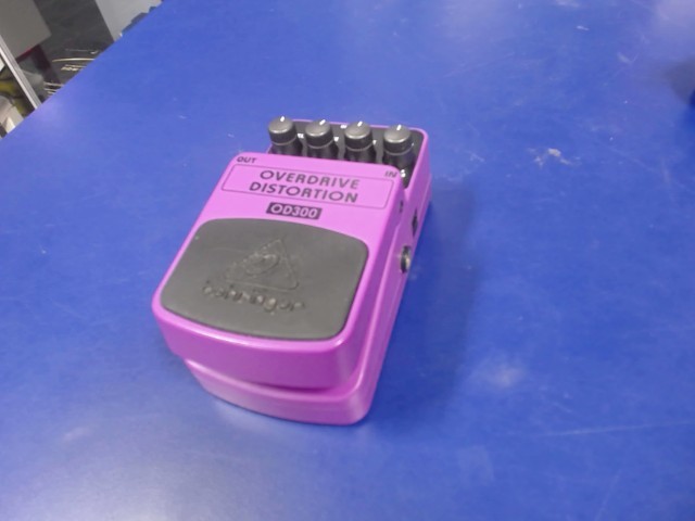 Pedale de distortion overdrive