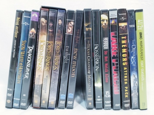 Dvd lots de 15 films