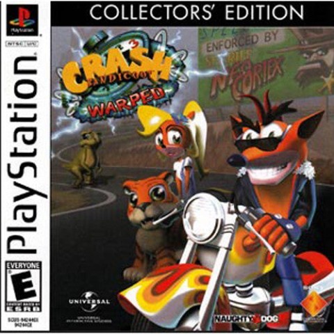 Crash bandicoot warped collectors ps1