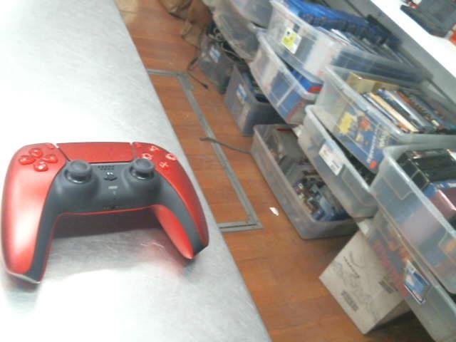 Manette de ps5 rouge
