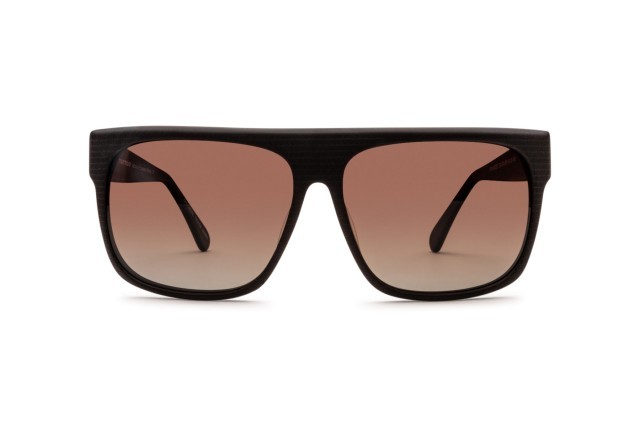 Brown square style sunglasses