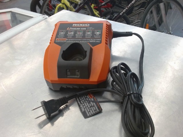 Chargeur a batterie ridgid lithium ion