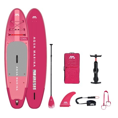 Padelle board rose gonflable complet