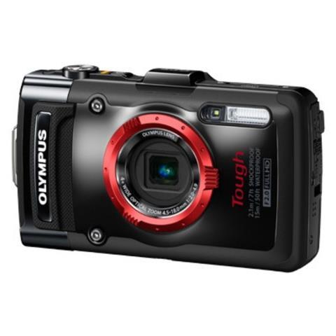 Camera digitale petite noir et rouge