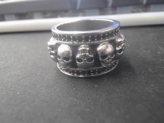Bague tete de mort stainless steel