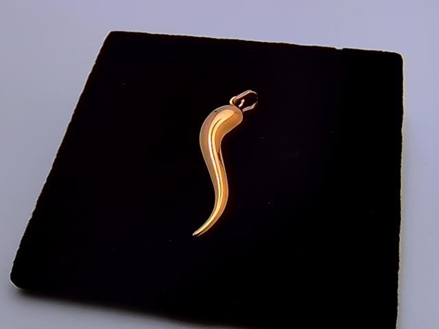 BRELOQUE CORNE EN OR 10KT 