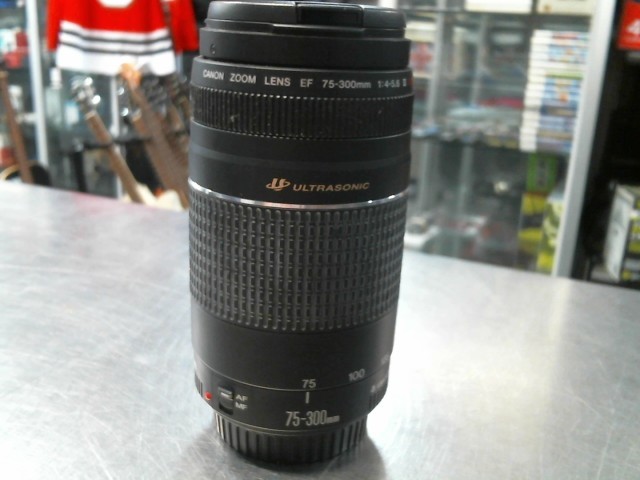 Black camera lens canon