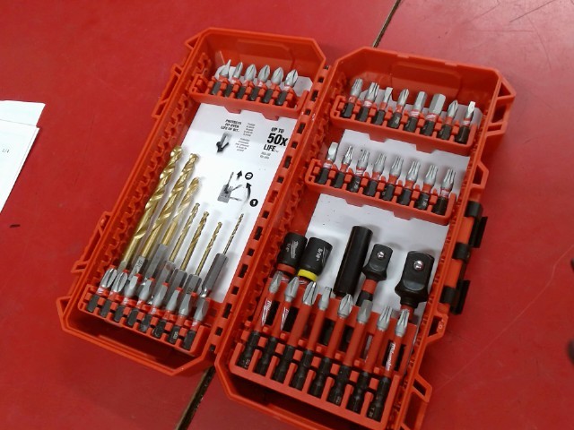 Kit de bit et meche milwaukee
