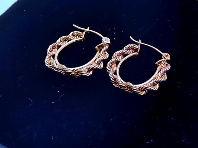 BOUCLES D OREILLES EN OR 10KT