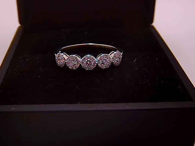 BAGUE EN OR 14KT AVEC DIAMANTS