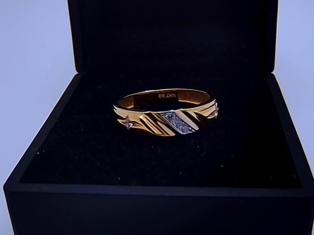 BAGUE EN OR 10KT NEW