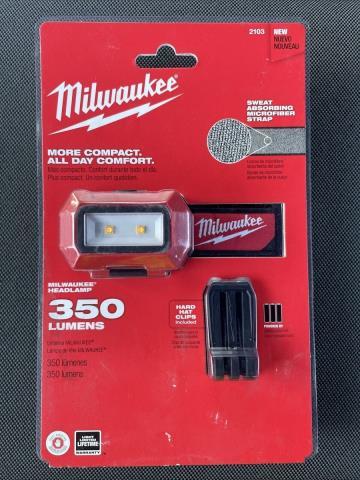 Headlamp lampe de tete milwaukee