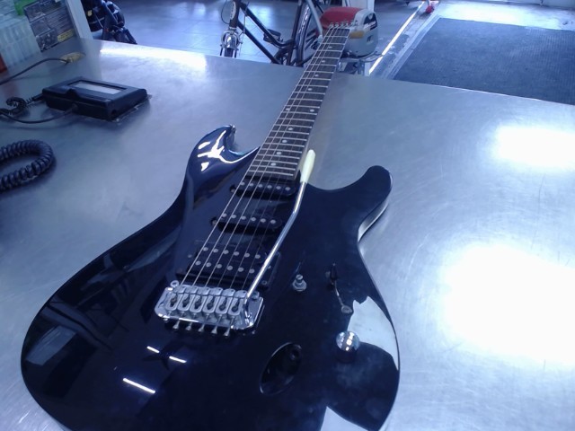 Guitare lectrique noir