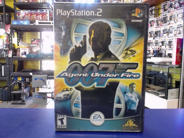 007 agent under fire