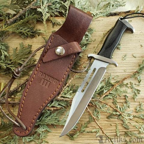 Scale miniature rambo iii knife
