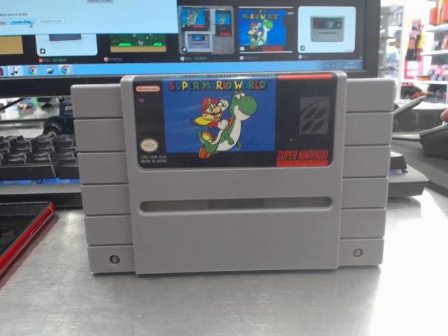 Jeu snes super mario world