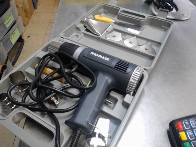 Heat gun + acc ds case gris
