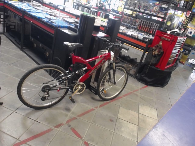 Velo de montagne double sus
