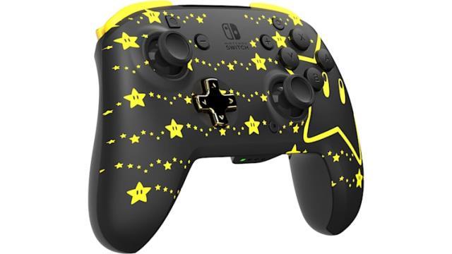 Manette de switch etoile dans mario
