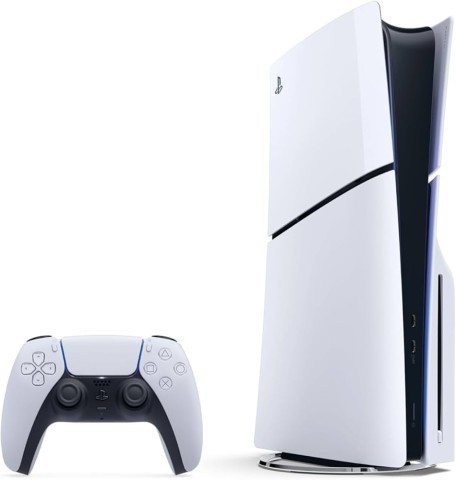 Ps5 slim+lecteur cd+man+fils